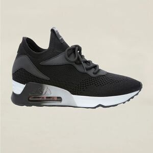 Devon Windsor x Ash Sneakers DW SPORT Black Shoes SIZE 40 EU 9-9.5 US EUC